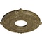 Ekena Millwork Attica Ceiling Medallion (Canopies up to 3 1/2"), 12 3/4"OD x 4"ID x 1/2"P, Mississippi Mud Crackle CM12ATMMC - alternate 6